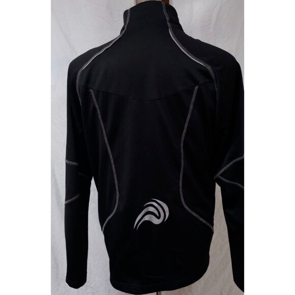 New North End Mens Medium Black Gravity Performance Full Zip Fleece Jacket - Picture 5 of 16
